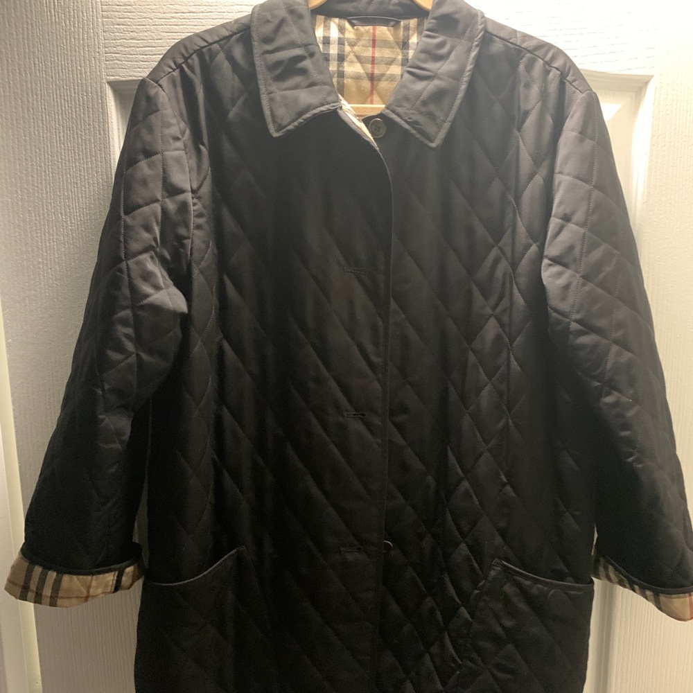Womans Burberry Quilted Jacket